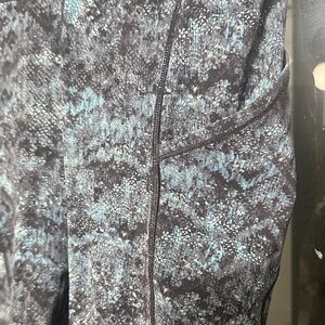 lululemon athletica Blue Patterned Leggings
